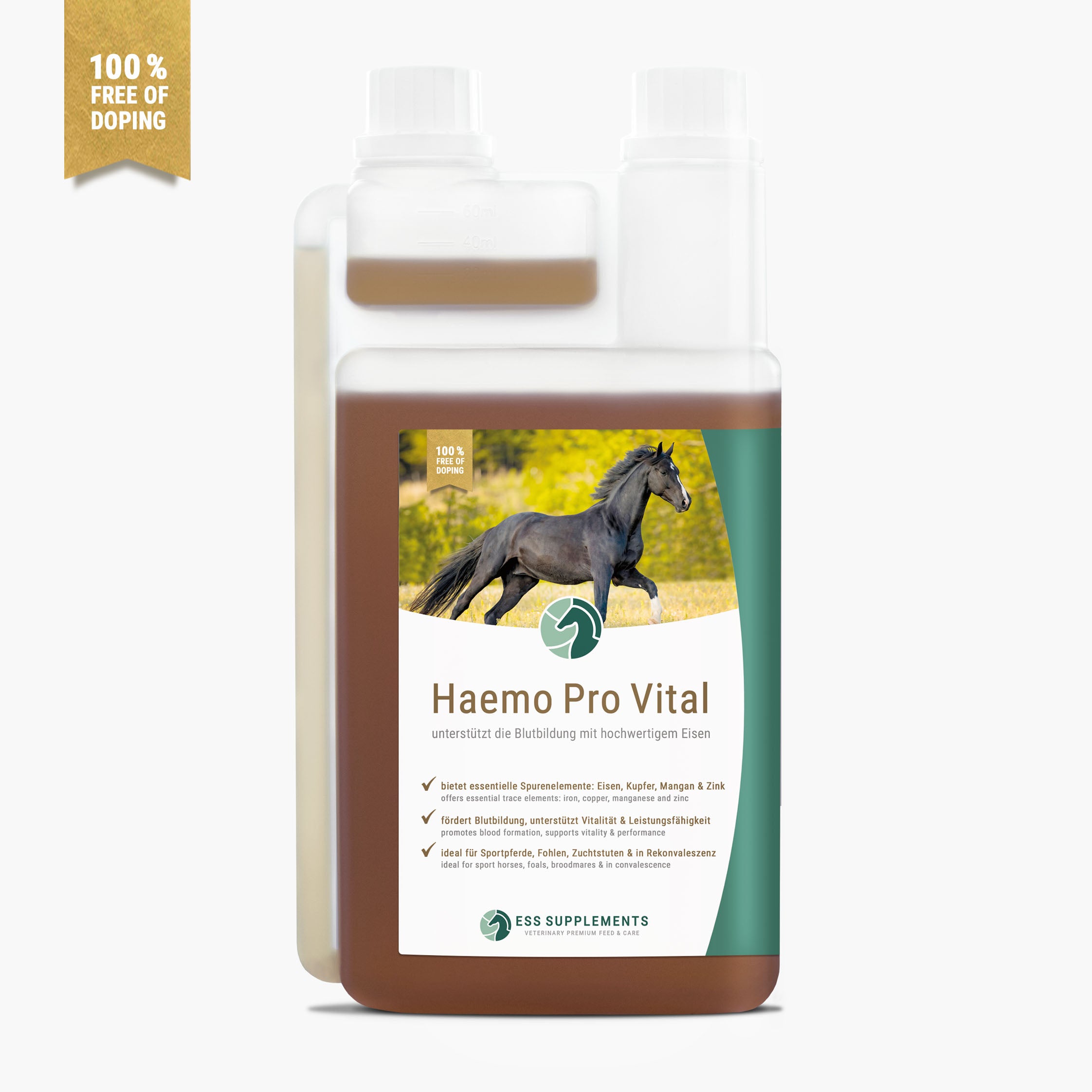 ESS Haemo Pro Vital - Ergänzungsfutter mit Eisen, Zink, Mangan & Kupfer ...